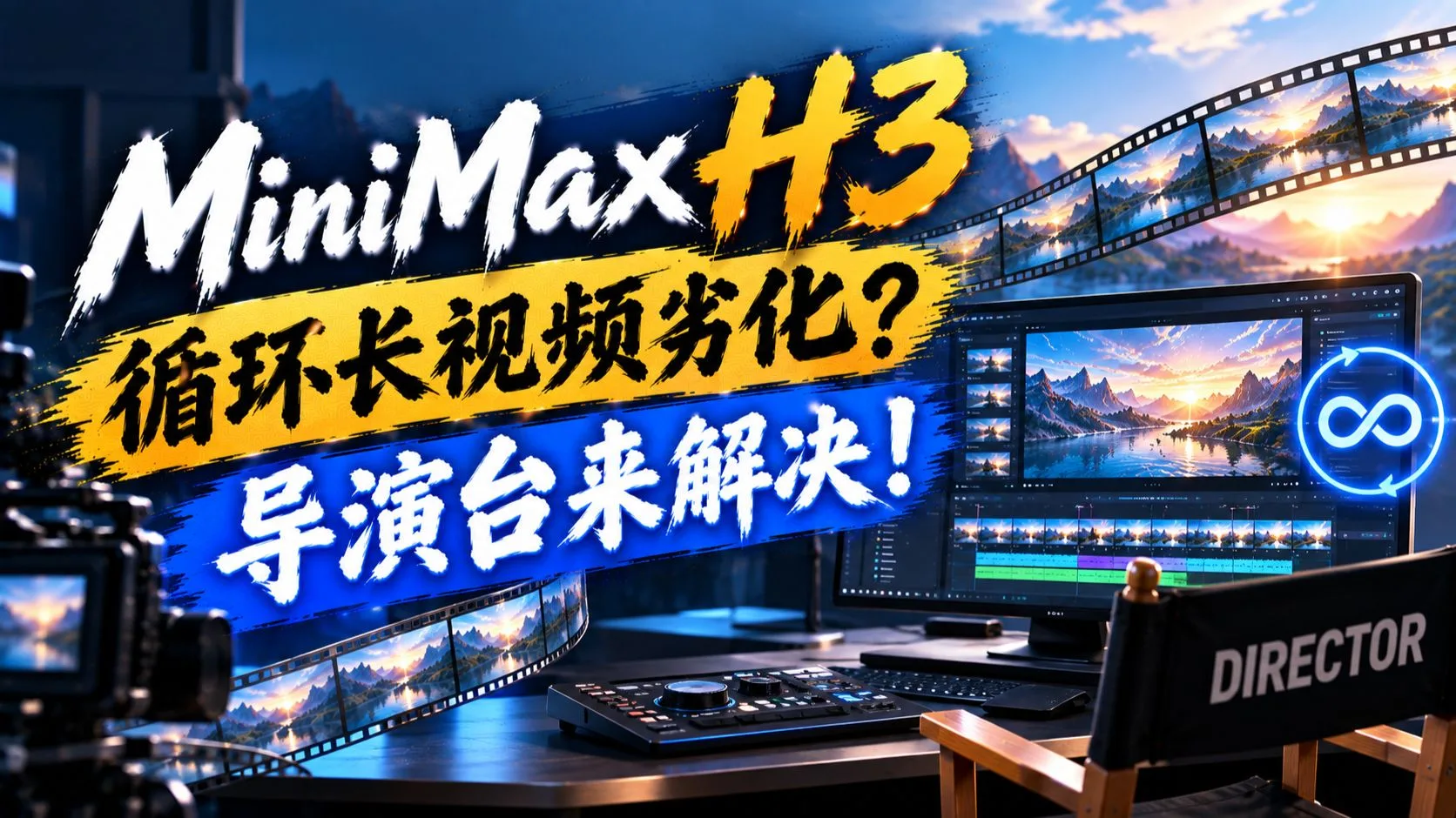 Minimax H3导演台解决多段长视频劣化问题！一个工作流，玩转Minimax，音画同步、文生视频、图生视频、首尾帧、参考图生视频！