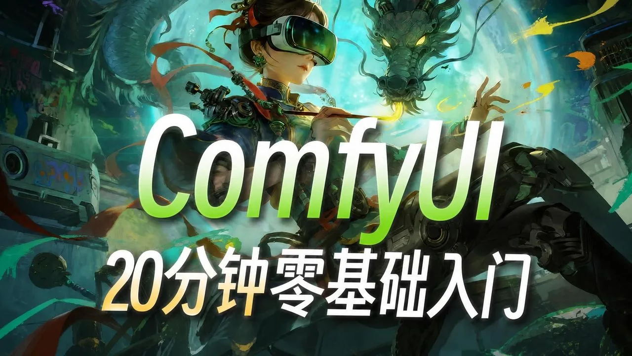 Comfyui工作流从零基础到精通（2026新手入门实用版comfyui教程）详细从零开始学习comfyui工作流搭建，全程干货无废话！AI绘画AI视频生成